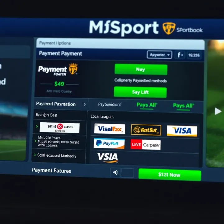 Secure payment transaction screen highlighting multiple payment methods available for Nigerian bettors