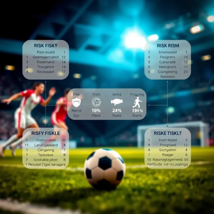 Diagram illustrating key elements of risk management and wager optimisation in online betting