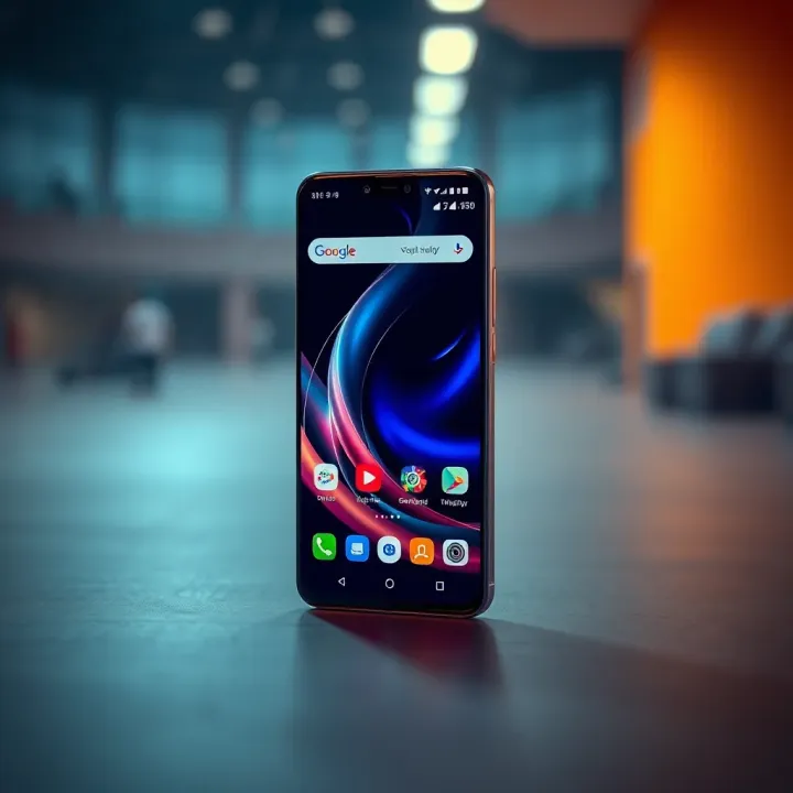 Sleek and modern MSport mobile phone showcasing its design and display