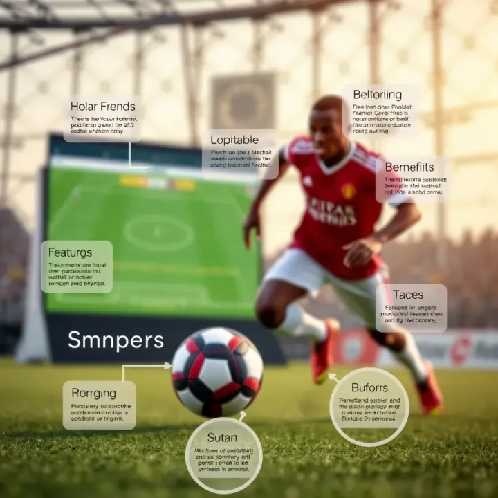 Diagram showing features and benefits of using virtual football prediction software in Nigeria