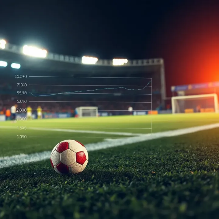 Graph illustrating key factors influencing football match outcomes