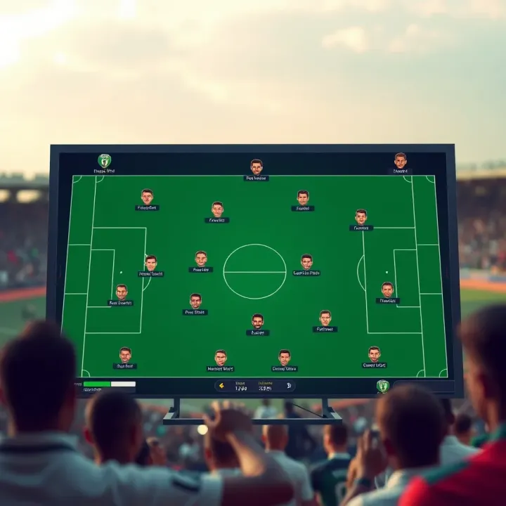 Strategic Formations and Tactics for AFCON 2026 Tactical board with strategic formations highlighting team strategies for upcoming tournament
