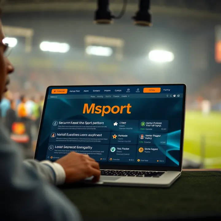 Illustration of a secure digital platform highlighting legal and safety features for Nigerian sports betting