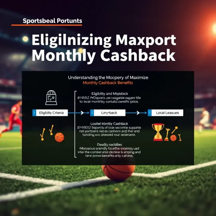 Diagram of eligibility criteria and tips to maximize monthly cashback benefits