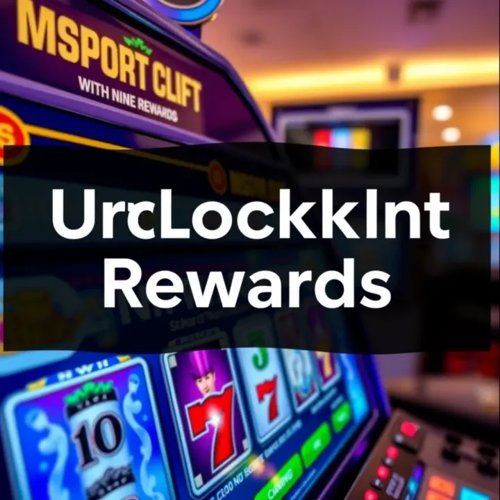 Unlocking Rewards with MSport Casino Promo Codes Digital representation of a casino bonus code unlocking rewards on a virtual slot machine