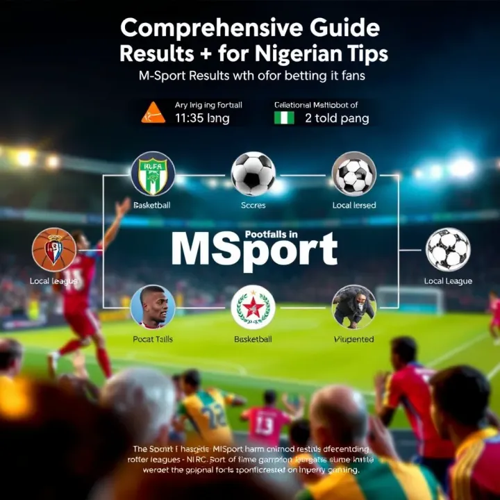 Graphic showing different sports icons with score updates and betting tips