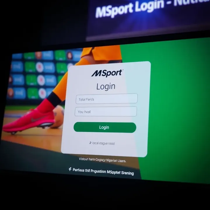 MSport Login Guide for Nigerian Users