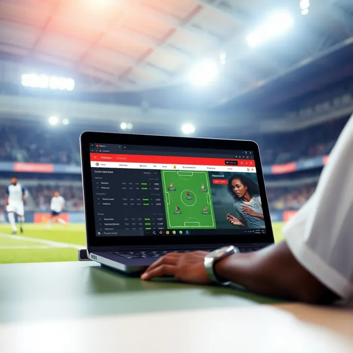 Secure Online Sports Betting Using MSport Platform in Nigeria Illustration of secure online sports betting with MSport platform in Nigerian context