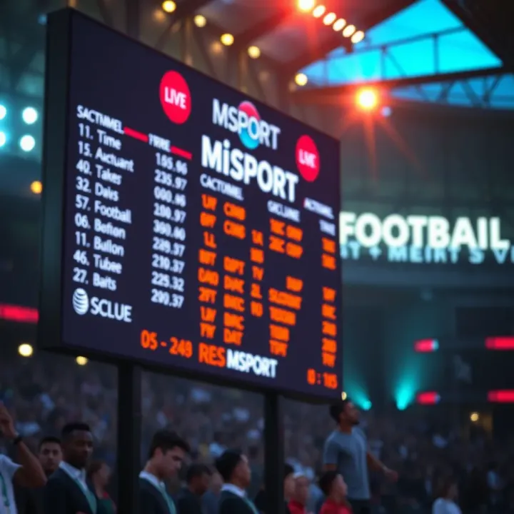 Understanding Live MSport Scores in Nigeria
